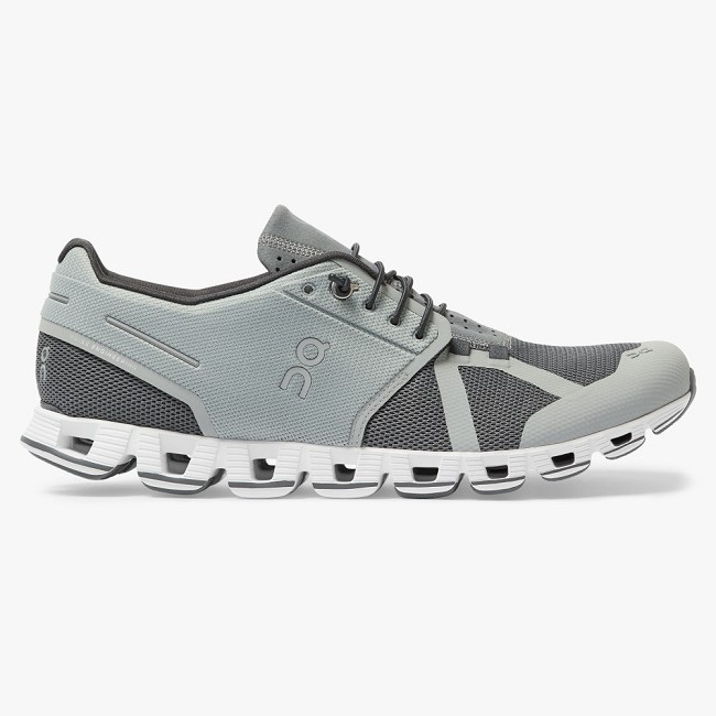 ON Cloud Mens - Men's Road Running Shoes NZ-79605 Slate/Rock